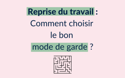 Le casse-tête du choix du mode de garde 😲🤯🧐