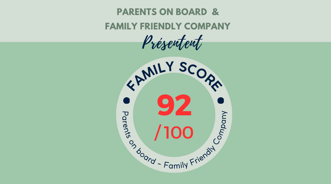 Le Family Score: un outil inédit en matière de parentalité au travail !