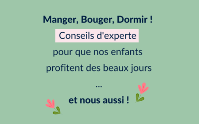 Activité sportive, alimentation et sommeil chez les jeunes enfants