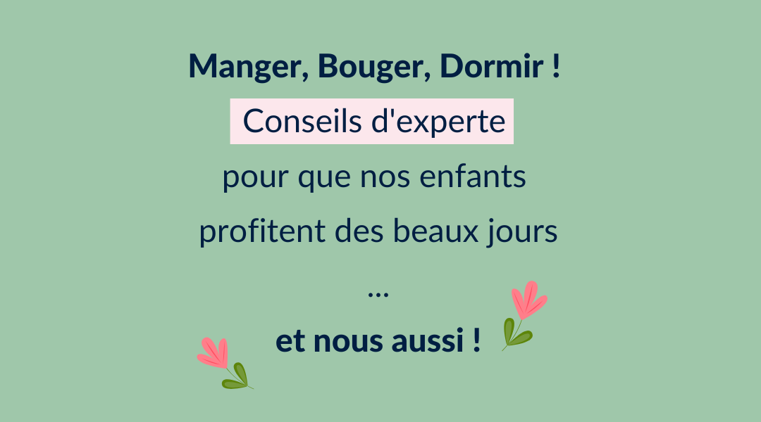 Activité sportive, alimentation et sommeil chez les jeunes enfants