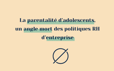 Non, la parentalité ne se limite pas à la petite enfance!